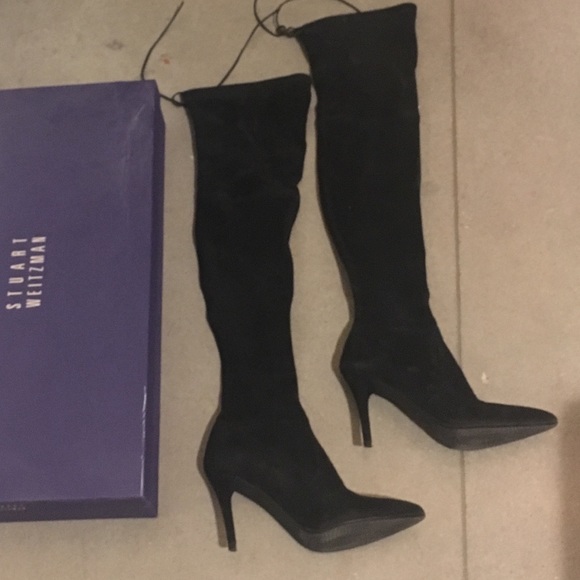 Stuart Weitzman Highstreet OTK Boots - Picture 2 of 6